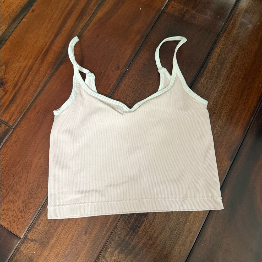 Garage Beige Tank Top